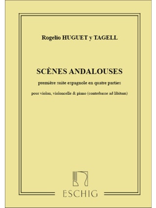 Scene Andalouse Trio - Y Tagell Rogelio Huguet - Partition